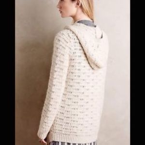 Anthropologie Sleeping on Snow Cardigan